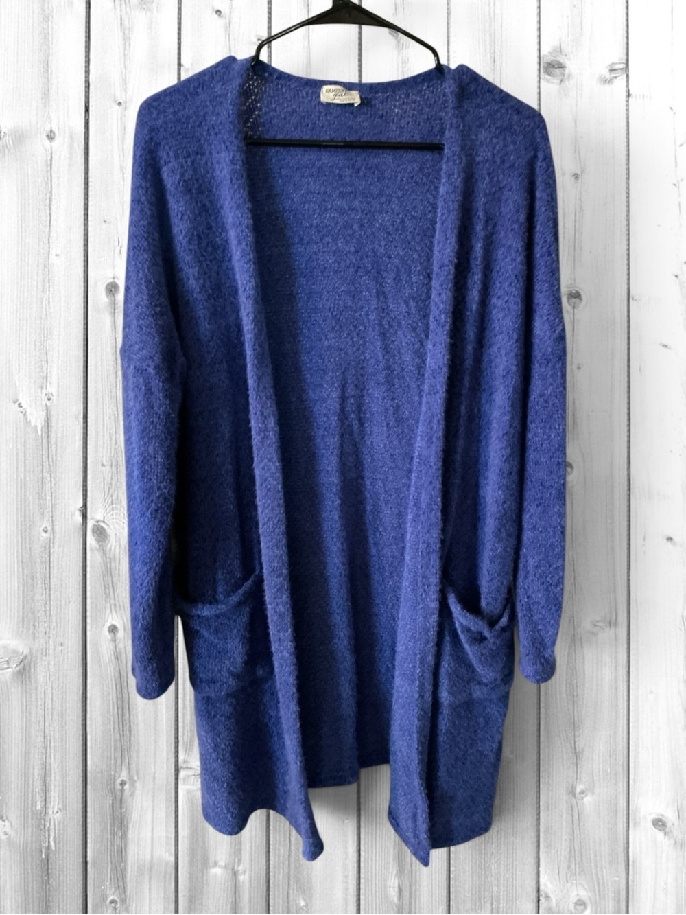 🌼Gameday Gal Open-Front Cozy Knit Cardigan - Midnight Blue